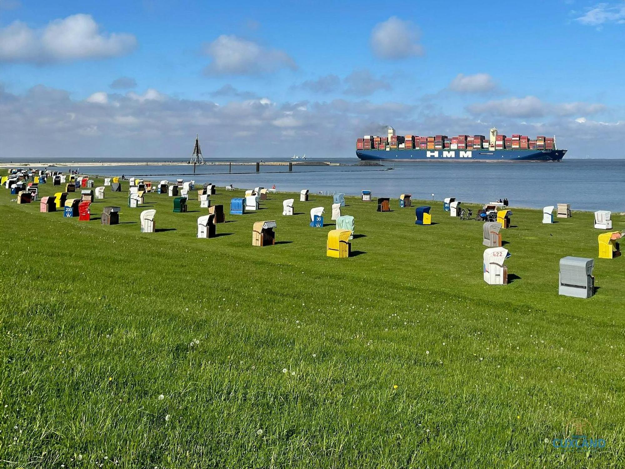 Ferienwohnung 223 Haus Nautic Cuxhaven Dış mekan fotoğraf